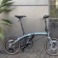 2025 DAHON MU P9 9速 16吋 349 平焊鋁合金折叠車 送水架前後蛙燈叮叮