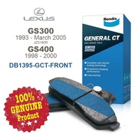 Original Bendix [DB1395GCT] Front Brake Pad - Lexus GS300 400 Front Brake Pad