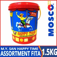 M.Y San Happy Time Assortment Fita Crackers 1.5 kg