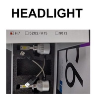 C6 Original Headlight COD LED H4 H7 H8 H11 Fog Light Bulb Fog Lamp