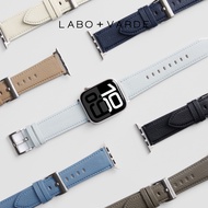 LABOVARDE Premium Leather Watch Strap Compatible with Apple watch Series 10 9 8 7 6 SE Ultra 2 - 49m
