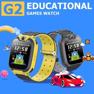 Children Game Watch With 2G SIM Phone Call Puzzle Game Play Music Camera Calculator Support SD Memory Card Kids Smart Clock G2