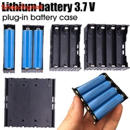 [Sunshine] DIY Lithium Batteries Container with Hard Pin / 1/2/3/4 Slots ABS 18650 Battery Power Bank Cases / 3.7V Batteries Holder Storage Box