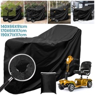 Mobility Scooter Cover Waterproof Wheelchair Storage Cover for Travel Electric Chair Cover Rain Protector from Dust Dirt SHOPABC2447
