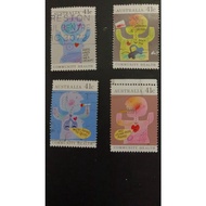 aus22 Australia 1990 health 4v complete used