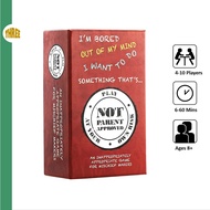 [SG STOCK]Not Parent Approved A Fun Card Game and Gift for Kids 8-12, Tweens, Teens, Families and Mi