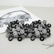 100pcs Auto Trim & Door Panel Fastener Clips 51418224781 for BMW E88 F45 E36 E46 E90 E91 F32 F33 F82