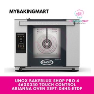 Mybakingmart | Unox BAKERLUX SHOP.Pro™️ TOUCH Electric 4 460x330 / Arianna Touch Screen Oven XEFT-04HS-ETDP