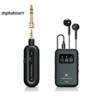 Wireless in-Ear Monitor System 2.4Ghz Wireless IEM System with Transmitter Receiver for Music Studio