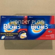 Bion 3 Probiotic Multivitamins Minerals [ 60's X 2 ]