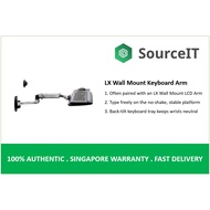 Ergotron LX Wall Keyboard Arm Polished Aluminum