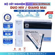 [ Express ] - DOU HIV/Giang mai test kit - Abbott USA (HIV/Syphilis Duo)