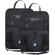 Car Seat Back Anti Kick Pad Multi-Pocket Backseat Protectors Suitable for BMW 1 2 3 4 5 6 7 8 Series