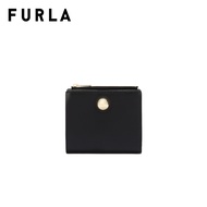 FURLA กระเป๋าสตางค์ผู้หญิง รุ่น SFERA S COMPACT BIFOLD SLIM สี NERO