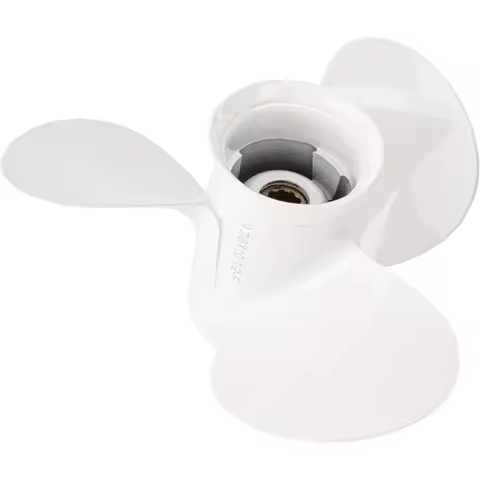 664-45945-00-EL 9 7/8x10 1/2 F OEM Grade Aluminum Propeller for Yamaha 20HP 25HP 30HP Outboard Motor