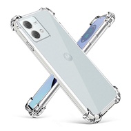 For Moto G84 5G G45 Shockproof Case Clear Silicone Soft Phone Case For Motorola Moto G84 5G XT2347 /