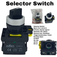 2-Position On-Off Selector Switch 2 Step Fort LA115-A
