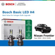 BOSCH BASIC LED H4 Halogen Headlight Retrofit Bulb for Nissan Frontier (D40) Year 2004 -2012