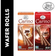 Edward & Sons Carino Cocoa / Hazelnut Filled Wafer Rolls