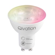 【Qivation 光觸媒智能LED 全彩光燈膽 PAR16 GU10 (香港行貨，2年保養) Qivation TiO2 Smart LED Light Bulb - Full Colour Par16 GU10 (HK Authorized Dealer Import, 2-year Warranty)】