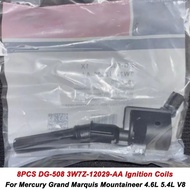 8Pcs Ignition Coil DG508 DG-508 For F150 Lincoln Mercury Grand Marquis Mountaineer 4.6L 5.4L 6.8L V8