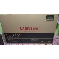 SamView Digital LED TV 32 Inch FHD 1080P (MYTV DVB T 2 READY)