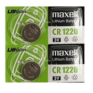 [SG] [2 Pieces] Maxell CR1220 Lithium Cell Button Battery