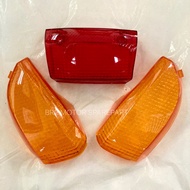 REAR TAIL LIGHT LAMP COVER LEN LENS SET LAMPU BELAKANG COVER TAILLIGHT CAVER HONDA HURRICANE TH110 T