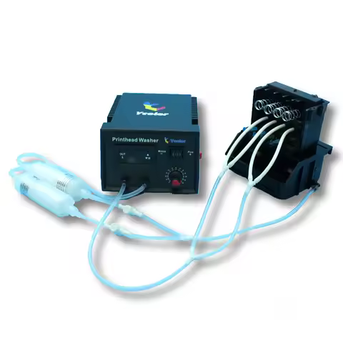 Printer Head Cleaning Machine Cleaner Washer Unclog Clogged For HP 952 953 954 955 7740 8210 8702 87