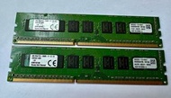 二手 Kingston KVR16E11/8KF 8GB DDR3 1600 CL11 SDRAM * 2 已測試功能正常