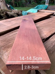 ไม้นาคบุตร(Wood)ขนาด1.5" x 6"ชื่อ NAKA WOOD มีสีแดงเข้มหรือน้ำตาลเข้ม เนื้อแข็ง (ไสกบพร้อมนำไปใช้งาน