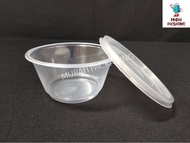 EC 12oz PP Round Container (50pcs±) 12oz / 350ml / Disposable Plastic Food Bo /C12 / Bekas Makanan