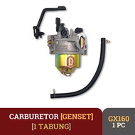 MESIN GX160 GX200 5.5HP 6.5HP GENSET CARBURETOR 2500 WATT 3000 WATT 4000 WATT 1 TUBE