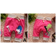 【Size: 6-12M】Korean Style Half Pant Girl Pant