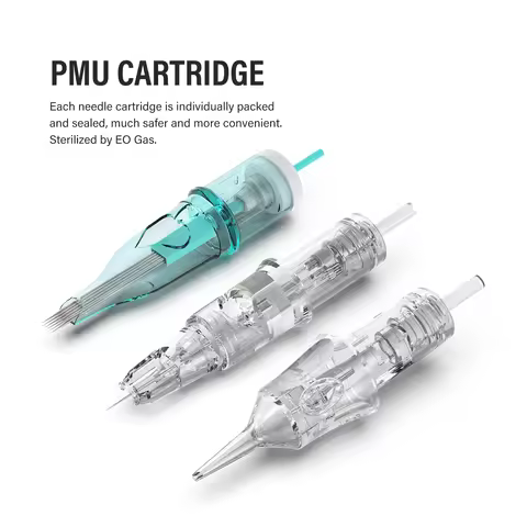10pcs Tattoo Cartridge Needles 3RL/0.2 V6 SMP Disposable Tattoo Needles for Tattoo Permanent Makeup 