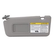 UV Sun Visor ซ้าย Sun Visor แต่งหน้ากระจกสําหรับ RAV4 2004 ถึง 2005 สีเทาด้านซ้าย Sun Visor ภายในรถ