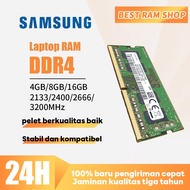 Samsung DDR4 RAM Laptop 4GB 8GB 16GB 2133 2400 2666 3200MHz SODIMM 1.2V 260PIN Memori Laptop