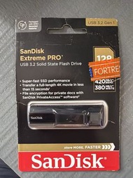 SanDisk Extreme PRO USB 3.2 Flash Drive 128GB
