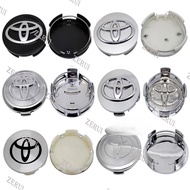 ZR For 4pcs Car Wheel Center Hub Caps Cover Auto Badge Wheel Rim Cap Trim Care Accessories For Toyot