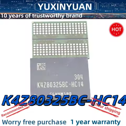 1PCS 100% Test MT61K256M32JE-14:A D9WCW D9WCR K4Z80325BC-HC14 K4Z80325BC-HC16 H56C8H24AIR-S2C K4Z803