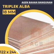 Triplek Alba 18 Mm / Plywood Alba 18 Mm Uk 122 Cm X 244 Cm