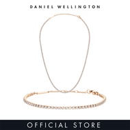 Daniel Wellington Gift Set - Classic Tennis Bracelet Rose gold + Classic Tennis Necklace Rose gold -