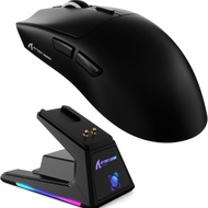 ATTACK SHARK X1 Wireless Gaming Mouse with RGB Charging Dock PAW3395 PRO Sensor 40K DPI Tri-Mode