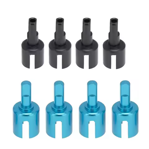 Metal Gearbox Joint Cup Differential Cup Diff Cup for Tamiya TT01 TT02 TT01D TT01E DF-02 M05 M06 1/1