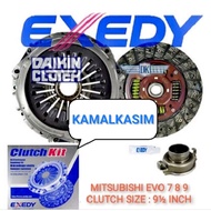 EXEDY OEM CLUTCH KIT CT9A MITSUBISHI LANCER EVOLUTION EVO 4 5 6 7 8 9 10 X  2.0L TURBO 4G63T