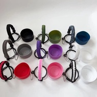 800ml/1000ml silicone boot paracord set for tyeso aquaflask hydroflask accessories 18oz/22oz/32oz/40