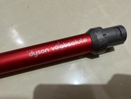 Dyson V6 Absolute 紅色延長管 Dyson V6 （SV09） 金屬延長桿，原廠配件，， Dyson V6系列 DC61 DC62 岩用
