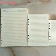 LIXINXING Paper Refill Students School Supplies Diary Planner Kraft Paper A5 A6 B5 80sheets Binder Inside Page