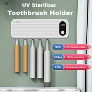 UV Toothbrush Sanitizer Toothbrush Holder Wall Mounted UV ToothBrush Sterilizer Dental Care For Fami