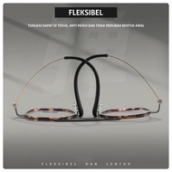 Colore.In Premium Titanium Photochromic Minus Anti-Radiation Anti-Blueray Glasses for Women and Men 